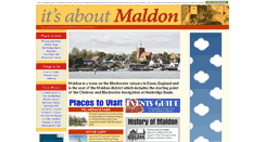 Desktop Screenshot of itsaboutmaldon.co.uk