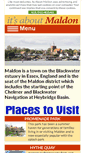 Mobile Screenshot of itsaboutmaldon.co.uk