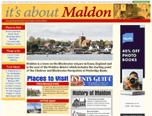 Tablet Screenshot of itsaboutmaldon.co.uk